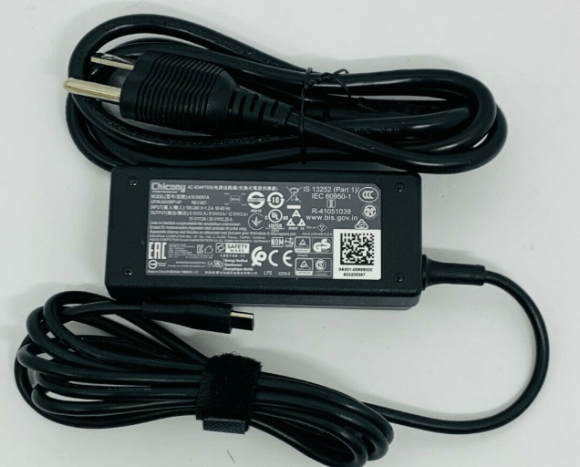 Chicony A18-045N1A 45W Type-C AC Power Adapter Charger for Acer Asus HP Lenovo