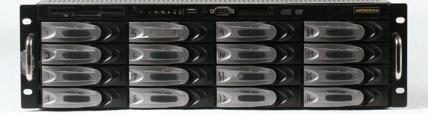 WE BUY USED ABERDEEN STORAGE SERVERS