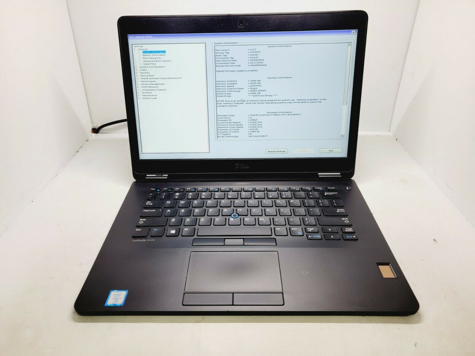 DELL LATITUDE E7470