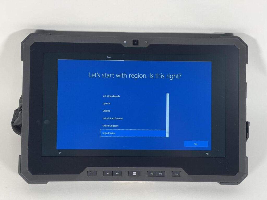 DELL LATITUDE 7212 RUGGED TABLET